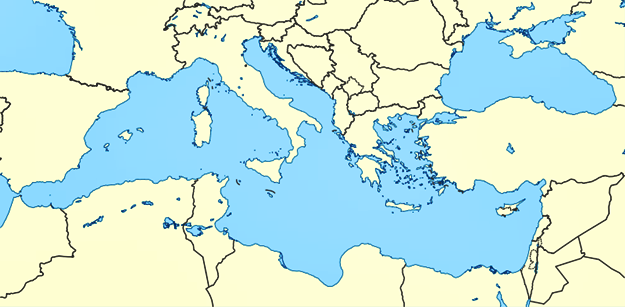 Akdeniz’e kıyısı olan ülkeler