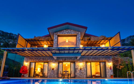 Villa Aren - Fethiye Kiralık Isıtmalı Havuzlu Villa Fiyatları , 1
